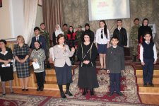 Бакинские школьники почтили память жертв Ходжалинской трагедии (ФОТО)