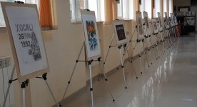 Ходжалинская трагедия в работах юных скульпторов и художников (ФОТО)