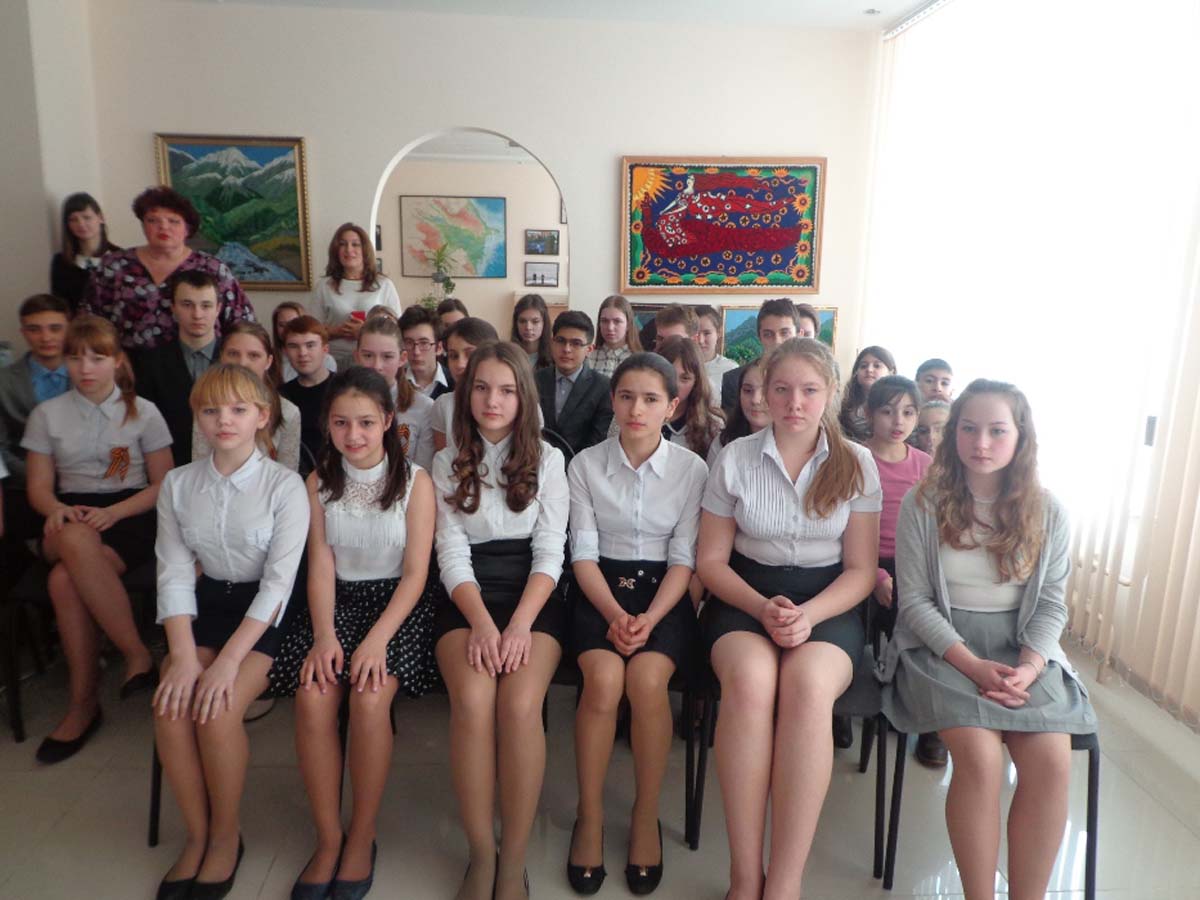 "Перекличка городов Азербайджана и России" – видеомост (ФОТО)