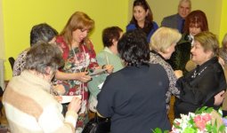 Рухангиз Гасымова встретилась с поклонниками своего творчества (ФОТО)