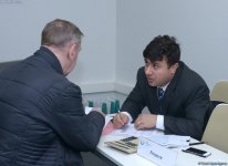 Делегации различных стран проходят аккредитацию на Кубок мира по прыжкам на батуте в Баку (ФОТОРЕПОРТАЖ)