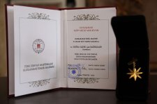 Актриса Сугра Багирзаде удостоена почетной международной награды (ФОТО)