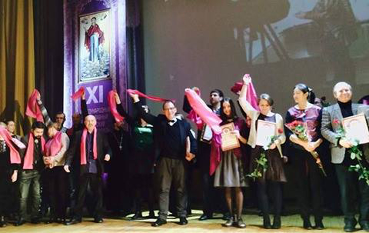 Азербайджанский режиссер удостоен в России грамоты Митрополита Климента (ФОТО)