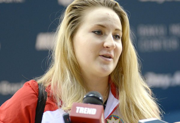 Азербайджанская гимнастка вышла в финал Кубка мира по прыжкам на батуте в Баку
