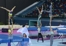 В Баку состоялась церемония открытия Кубка мира FIG по прыжкам на батуте  (ФОТО)