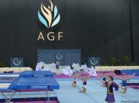 В Баку состоялась церемония открытия Кубка мира FIG по прыжкам на батуте  (ФОТО)
