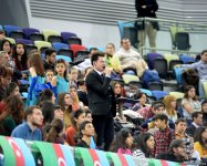 В Баку стартовал первый день соревнований Кубка мира FIG по прыжкам на батуте