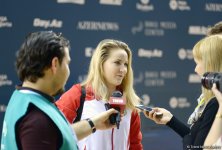 Азербайджанская гимнастка вышла в финал Кубка мира по прыжкам на батуте в Баку