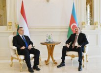 Состоялась встреча Президента Азербайджана и премьер-министра Венгрии один на один