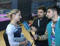 Выиграть золотую медаль Кубка мира в Баку - большой подарок - белорусская гимнастка