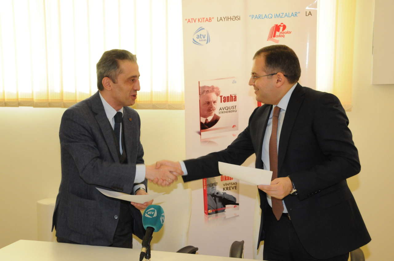 Заключен меморандум о сотрудничестве по проекту ATV Kitab (ФОТО)