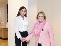 Президент Фонда Гейдара Алиева Мехрибан Алиева встретилась с послом Египта в Азербайджане (ФОТО)