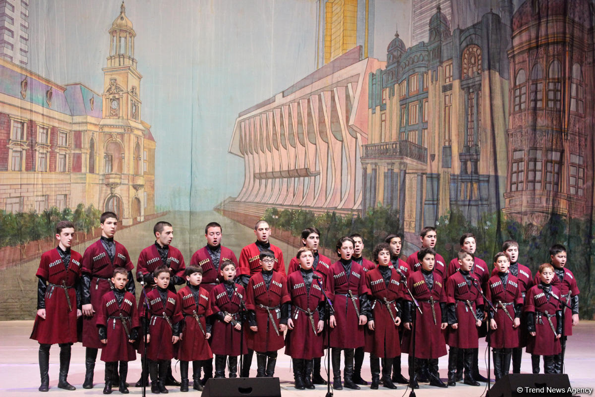 Грузины исполнили гимн Азербайджана – потрясающий праздник танца в Баку  (ФОТО, ВИДЕО)