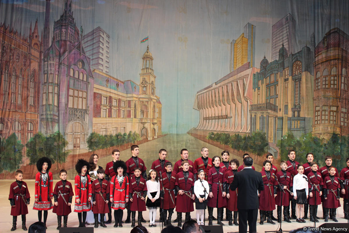 Грузины исполнили гимн Азербайджана – потрясающий праздник танца в Баку  (ФОТО, ВИДЕО)