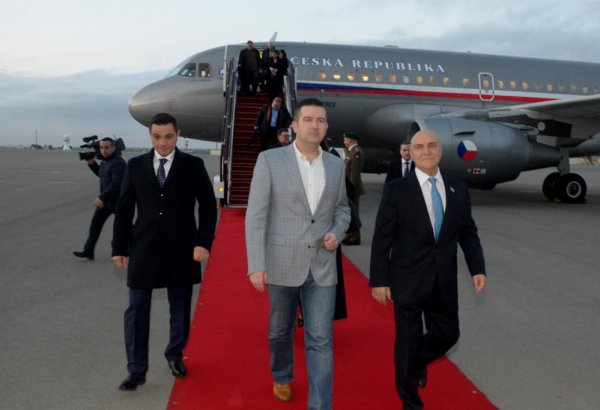 Председатель палаты депутатов парламента Чехии прибыл в Азербайджан (ФОТО)