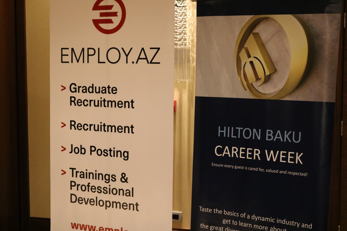 Employ провел в Баку дискуссию "Проблемы талантов в условиях развивающегося рынка труда. Важность  правильного выбора карьеры" (ФОТО)
