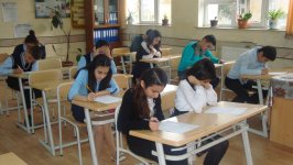 В Масаллы и Лянкяране прошла олимпиада по русскому языку и литературе (ФОТО)