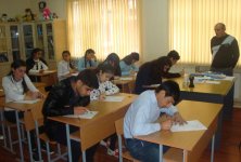 В Масаллы и Лянкяране прошла олимпиада по русскому языку и литературе (ФОТО)