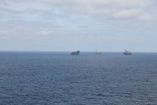 SOCAR сдала в эксплуатацию новую платформу на Каспии (ФОТО)