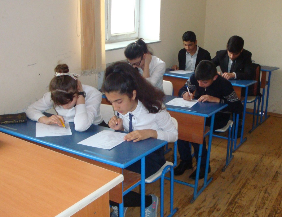 В Масаллы и Лянкяране прошла олимпиада по русскому языку и литературе (ФОТО)