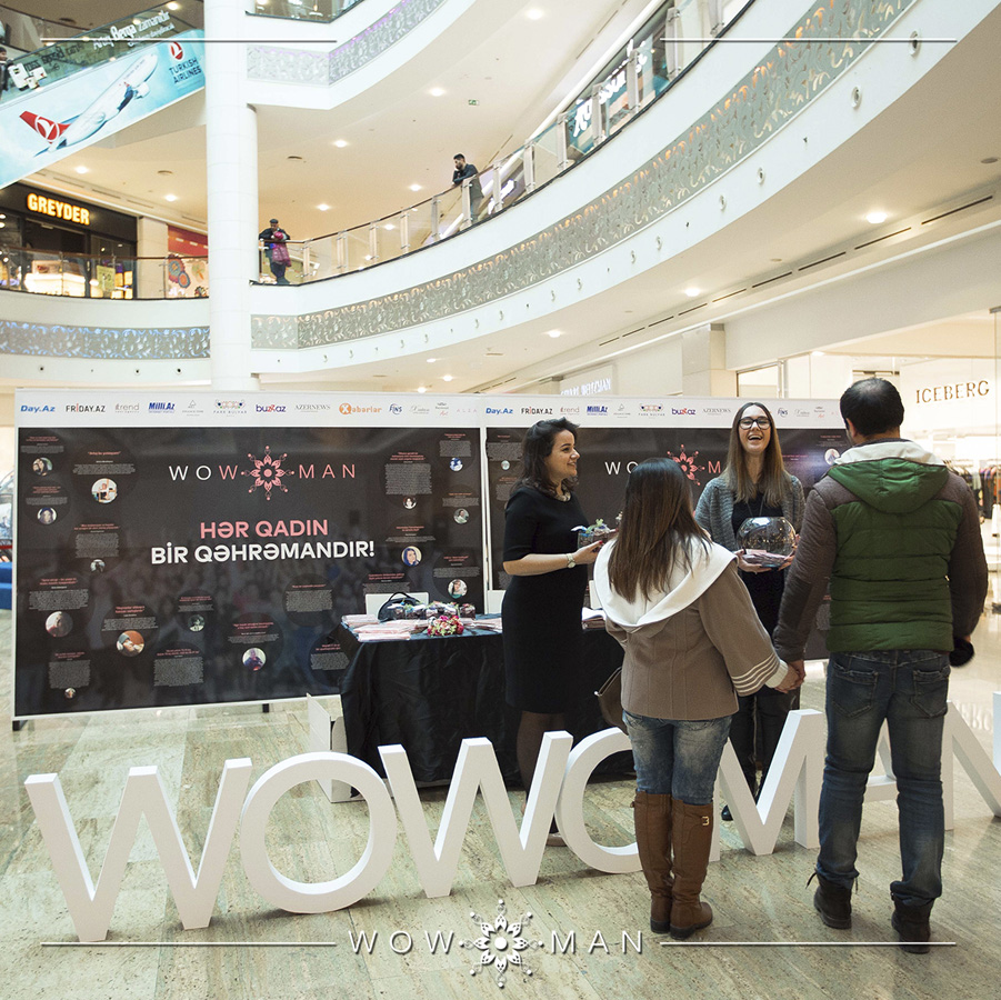 "Каждая женщина - герой"  - оригинальный проект в Баку (ФОТО)