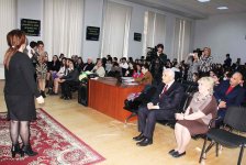 Встреча с народным поэтом Азербайджана Нариманом Гасанзаде (ФОТО)