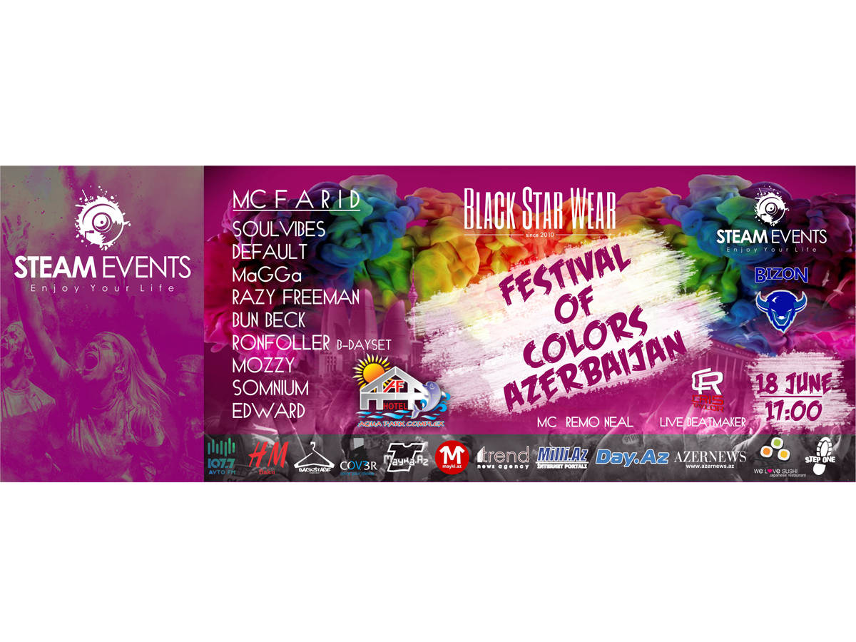 Festival of Colors Azerbaijan-2016 готовит массу сюпризов