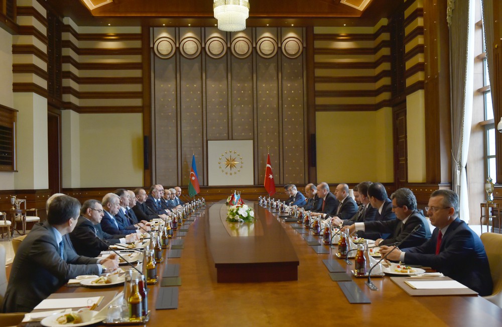 Состоялось пятое заседание Совета стратегического сотрудничества высокого уровня Азербайджан-Турция (ФОТО)