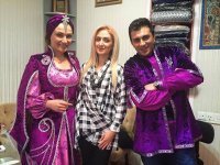 Азербайджанские телезвезды в национальных костюмах встречают Новруз (ФОТО)