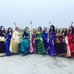 Азербайджанские телезвезды в национальных костюмах встречают Новруз (ФОТО)
