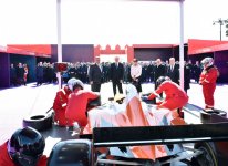 Президент Азербайджана и его супруга приняли участие во всенародных празднествах по случаю Новруза (ФОТО)