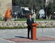 Президент Азербайджана и его супруга приняли участие во всенародных празднествах по случаю Новруза (ФОТО)