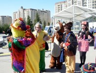 В Национальной арене гимнастики в Баку прошло шоу, посвященное празднику Новруз (Фоторепортаж)
