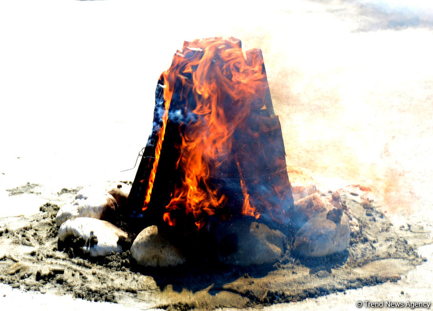 В Национальной арене гимнастики в Баку прошло шоу, посвященное празднику Новруз (Фоторепортаж)