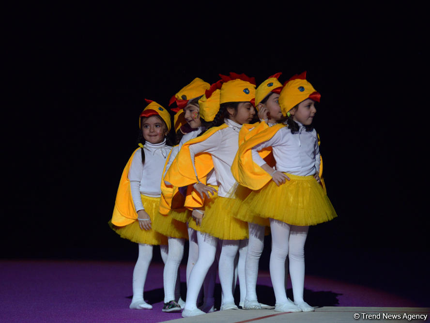 В Национальной арене гимнастики в Баку прошло шоу, посвященное празднику Новруз (Фоторепортаж)