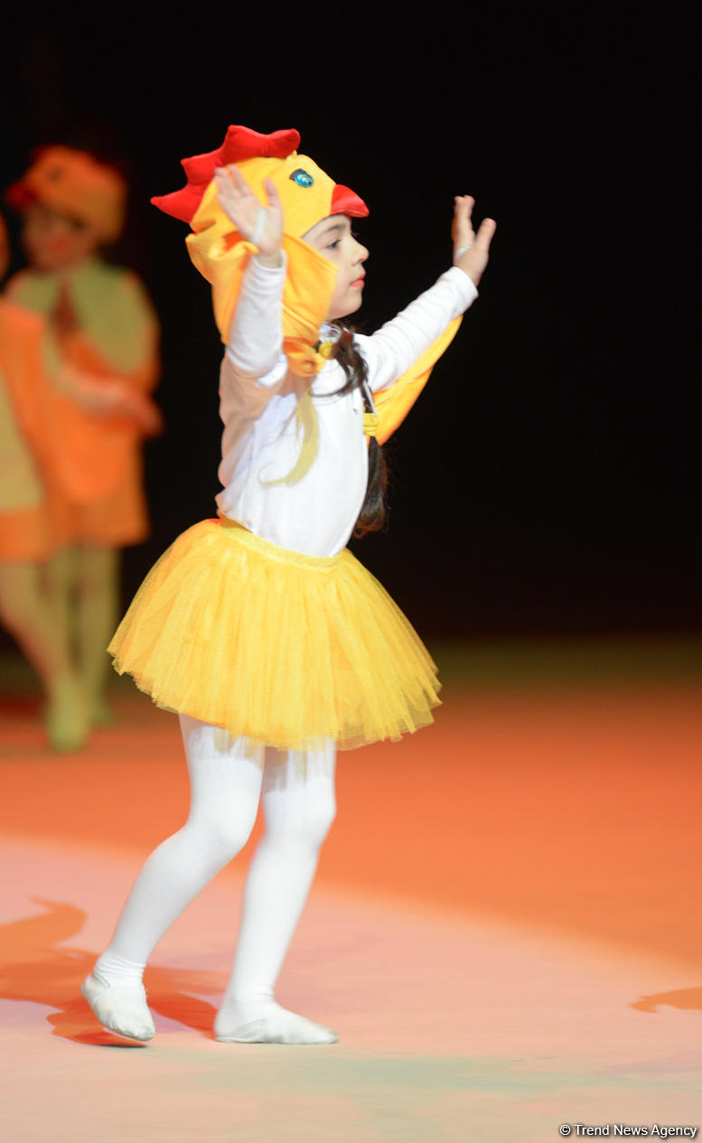 В Национальной арене гимнастики в Баку прошло шоу, посвященное празднику Новруз (Фоторепортаж)