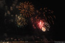 В Баку состоялся фейерверк по случаю праздника Новруз (ФОТО)