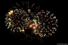 В Баку состоялся фейерверк по случаю праздника Новруз (ФОТО)