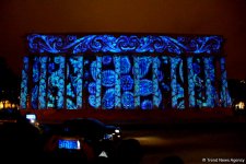 Лазерное шоу в Баку на тему "Формулы-1" (ФОТО)