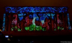 Лазерное шоу в Баку на тему "Формулы-1" (ФОТО)