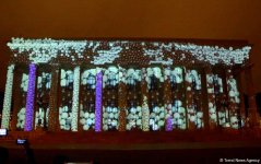 Лазерное шоу в Баку на тему "Формулы-1" (ФОТО)