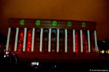 Лазерное шоу в Баку на тему "Формулы-1" (ФОТО)
