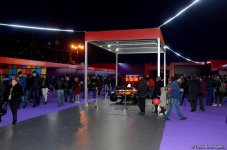 Лазерное шоу в Баку на тему "Формулы-1" (ФОТО)