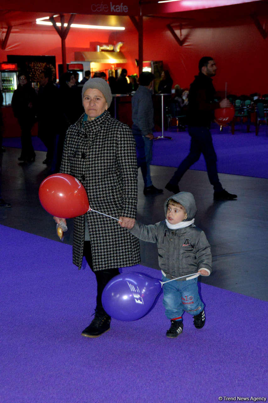 Лазерное шоу в Баку на тему "Формулы-1" (ФОТО)