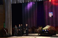В Баку прошла церемония прощания с Максудом Ибрагимбековым (ФОТО)