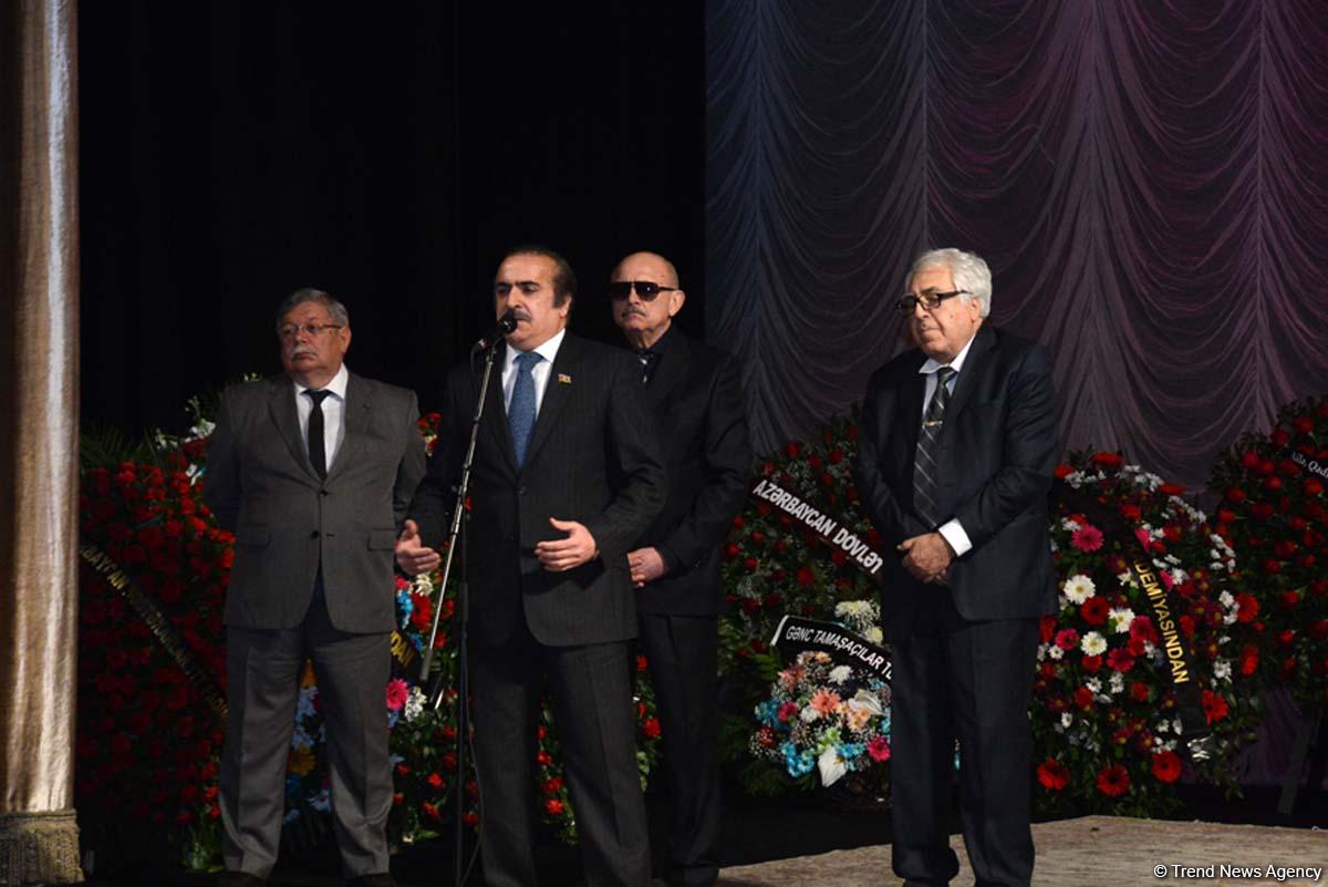 В Баку прошла церемония прощания с Максудом Ибрагимбековым (ФОТО)