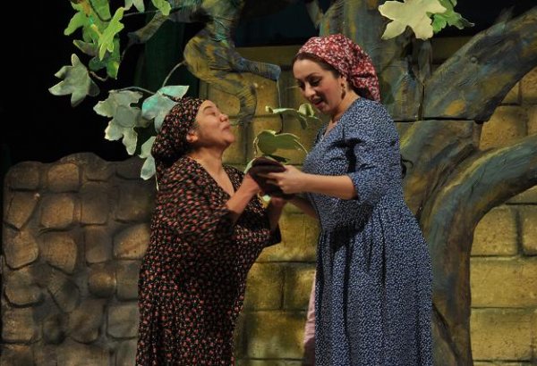 Азербайджанские актеры в Международный день театра (ФОТО)