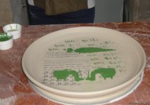 Мастер-класс израильского художника в Баку: керамика и мотивы азербайджанского ковра (ФОТО)