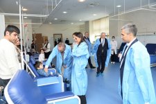 Вице-президент Фонда Гейдара Алиева Лейла Алиева побывала в Центре талассемии (ФОТО)