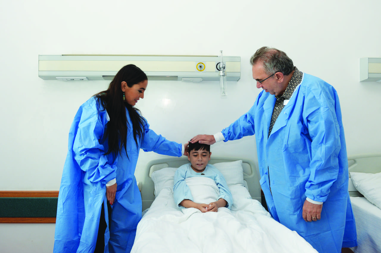 Вице-президент Фонда Гейдара Алиева Лейла Алиева побывала в Центре талассемии (ФОТО)